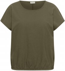 Kaffe Curve Nana Blouse met korte mouw Grape Leaf