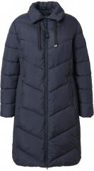 Ulla Popken HYPRAR Longline Water Repellent Jacket Navy