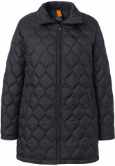 Ulla Popken HYPRAR Water-Repellent Quilted Jacket Black