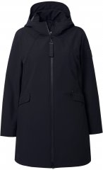 Ulla Popken HYPRAR Water Repellent Softshell Jacket Black