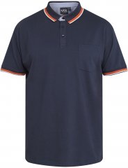 North Latitude 61128 Superflex Piqué Poloshirt Marineblauw