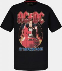 JP1880 ACDC - Let There Be Rock Vintage looking Band T-Shirt Black
