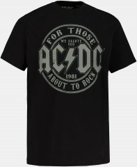 JP1880 AC/DC Graphic Comfort Fit Band T-Shirt Black
