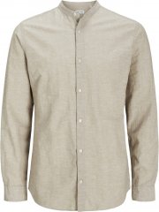 Jack & Jones Breeze Poplin Long Sleeve Shirt Beige