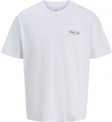 Jack & Jones Marina Crew Neck T-Shirt Bright White/Cloud Nine