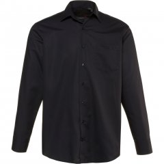 JP1880 Shirt Business Modern Fit Long Sleeve Non-Iron Black TALL