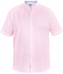 D555 James Oxford Overhemd Met Korte Mouwen TALL Roze