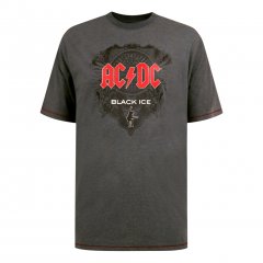 D555 Clydebank T-Shirt Official AC/DC Black Ice Grey