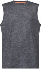 North Latitude 61161 Cool Effect Tanktop Donker/Licht Grijs Gemêleerd