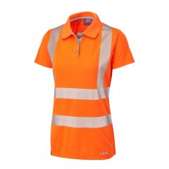 Leo Pippacott EcoViz Performance+ Women's Polo Shirt Orange