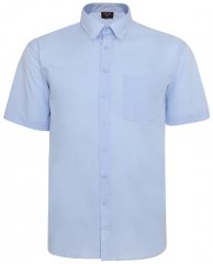 Espionage SH149 Overhemd Korte Mouw Blauw