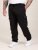 D555 Dexter 1 Cargo Jogger With Bear Embroidery TALL Zwart - TALL joggingbroeken - Joggingbroeken met TALL-pasvorm