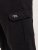 D555 Dexter 1 Cargo Jogger With Bear Embroidery TALL Zwart - TALL joggingbroeken - Joggingbroeken met TALL-pasvorm