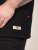 D555 Potts Jersey Polo With Jacquard Collar & Cuffs Zwart - Polo shirts - Grote Maten Poloshirts Heren