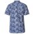 D555 Sheldon Hawaii Shirt Navy - Hemden - Overhemden Grote Maten Heren