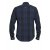 D555 Davenport Long Sleeve Shirt Navy - Hemden - Overhemden Grote Maten Heren