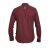 D555 Dawson Textured Shirt Dark Red - Hemden - Overhemden Grote Maten Heren