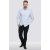 D555 Addington Printed Oxford Shirt Blue - Hemden - Overhemden Grote Maten Heren