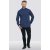 D555 Bainton Long Sleeve Shirt Navy - Hemden - Overhemden Grote Maten Heren