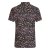 D555 Emmet Floral Shirt Black - Hemden - Overhemden Grote Maten Heren