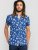D555 BURLEY Palm Tree Print Shirt - Hemden - Overhemden Grote Maten Heren