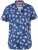 D555 BURLEY Palm Tree Print Shirt - Hemden - Overhemden Grote Maten Heren