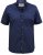 D555 Telford S/S Micro Ao Print Shirt Navy - Hemden - Overhemden Grote Maten Heren