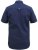 D555 Telford S/S Micro Ao Print Shirt Navy - Hemden - Overhemden Grote Maten Heren