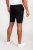 D555 Nelson Stretch Chino Shorts Black - Shorts - Grote Maten Korte Broeken Heren