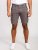 D555 Melton Cotton Cargo Shorts Grey - Shorts - Grote Maten Korte Broeken Heren