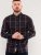 D555 Gladstone Check Button Down Collar Shirt - Hemden - Overhemden Grote Maten Heren