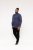 D555 Townsville Check Button Down Collar Shirt Navy - Hemden - Overhemden Grote Maten Heren