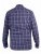 D555 Townsville Check Button Down Collar Shirt Navy - Hemden - Overhemden Grote Maten Heren