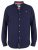 D555 Sennon LS Linen Mix Shirt - Hemden - Overhemden Grote Maten Heren