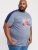 D555 Sharnbrook Electric Legends Guitar Print T-Shirt - T-shirts - Grote Maten T-shirts Heren