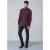 D555 Theo Long Sleeve Check Shirt - Hemden - Overhemden Grote Maten Heren