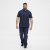 North Latitude Polo Navy Blue - Polo shirts - Grote Maten Poloshirts Heren
