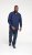 D555 Richard Long Sleeve Oxford Shirt Navy - Hemden - Overhemden Grote Maten Heren