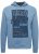 Blend Hoodie 4285 Copen Blue - Sweaters & hoodies - Sweaters & Hoodies Grote Maten Heren