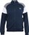 D555 JEFFREY Couture Zip Through Sweatshirt Navy - Sweaters & hoodies - Sweaters & Hoodies Grote Maten Heren