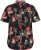 D555 LENNOX Hawaiian AO Print Shirt Black - Hemden - Overhemden Grote Maten Heren