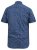 D555 KYLE S/S Micro AO Print Shirt Blue - Hemden - Overhemden Grote Maten Heren