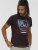 D555 NOVA Cali Surf Printed Crew Neck T-Shirt Plum - T-shirts - Grote Maten T-shirts Heren