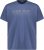 Adamo Simon Regular fit Printed T-shirt Denim Blue - T-shirts - Grote Maten T-shirts Heren