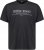 Adamo Simon Regular fit Printed T-shirt Charcoal - T-shirts - Grote Maten T-shirts Heren