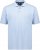 Adamo Klaas Regular fit Polo Shirt with Pocket Light Blue - Polo shirts - Grote Maten Poloshirts Heren