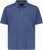 Adamo Klaas Regular fit Polo Shirt with Pocket Denim Blue - Polo shirts - Grote Maten Poloshirts Heren