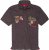 Adamo DURBAN Regular fit Polo Shirt Charocal - Polo shirts - Grote Maten Poloshirts Heren