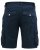 D555 RODNEY Cotton Cargo Shorts Navy - Shorts - Grote Maten Korte Broeken Heren