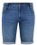 D555 JONES Stretch Denim Shorts Blue Stonewash - Shorts - Grote Maten Korte Broeken Heren